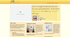 Desktop Screenshot of jive.benarent.co.uk